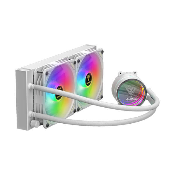 Gamdias Chione M3-240W ARGB CPU Liquid Cooler (White)